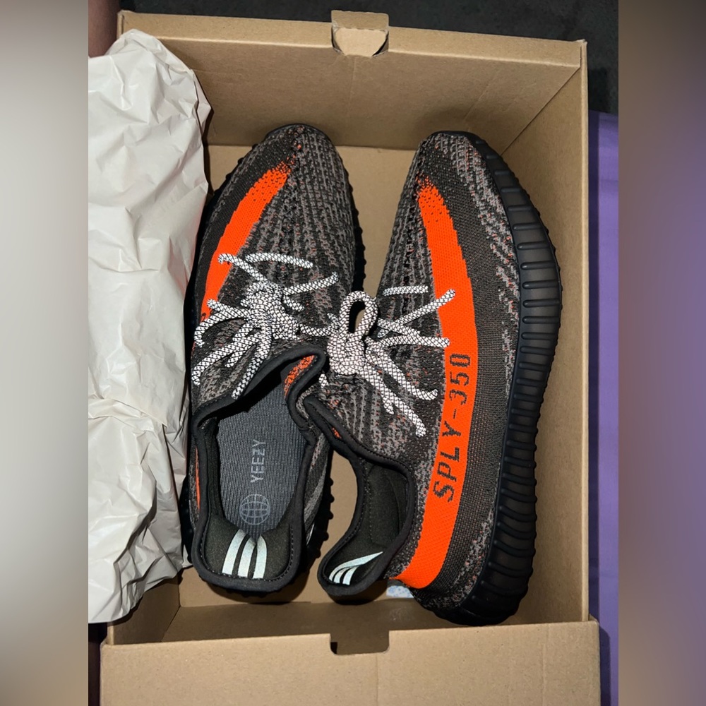 NWT Adidas Yeezy Boost 350 v2 Carbon Beluga